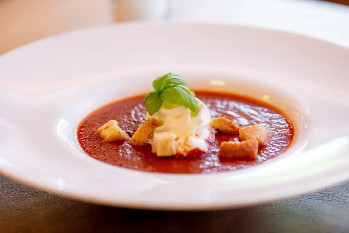 Restaurant Unser Unterberg - Dish - Tomato soup