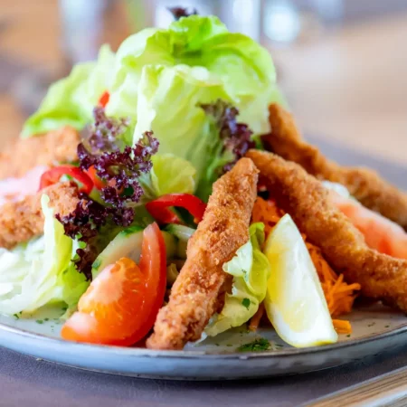 Restaurant Unser Unterberg - Gericht Putenstreifen-Salad