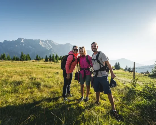Sommeraktivitäten Maria Alm - Freunde am wandern