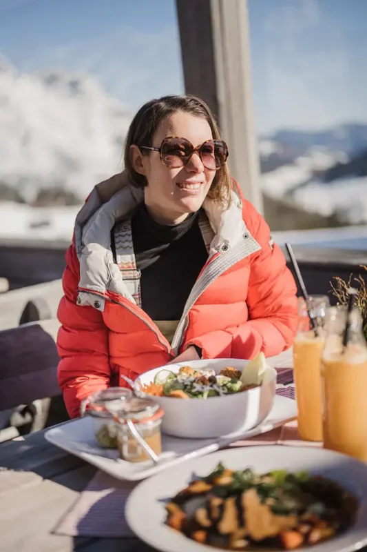 Die Skipause auf der Hütte