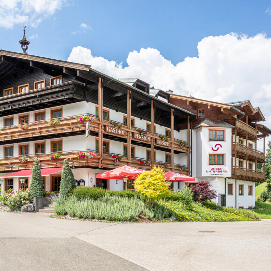 Hotel exterior view summer