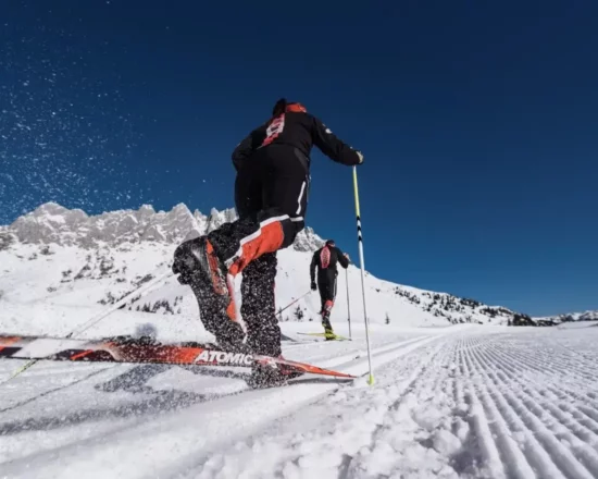 Cross-country skiing at Hochkönig